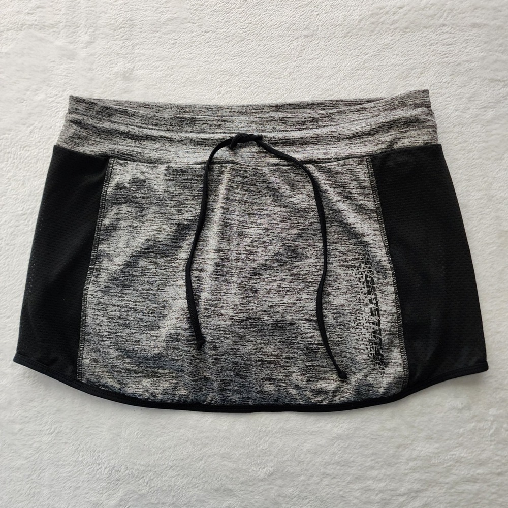 Fullsand Skort Womens Large Gray Space Dye Activewear Athletic Skirt Golf Tennis